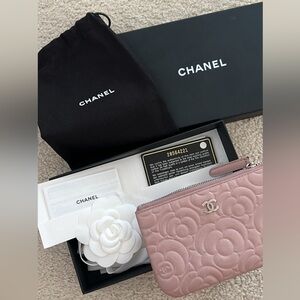 Chanel O Case Zippered Pouch